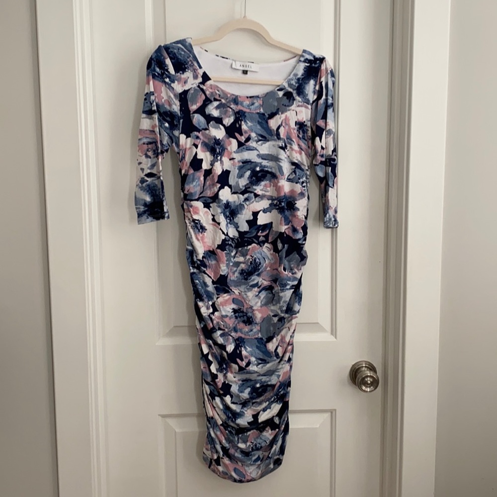 Angel Floral Maternity Dress